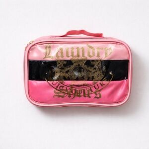 Juicy Couture Pink and Black Travel Bag